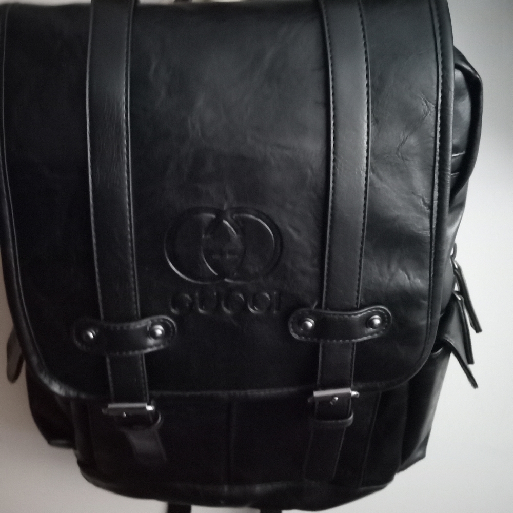 Black designer Gucci bookbag